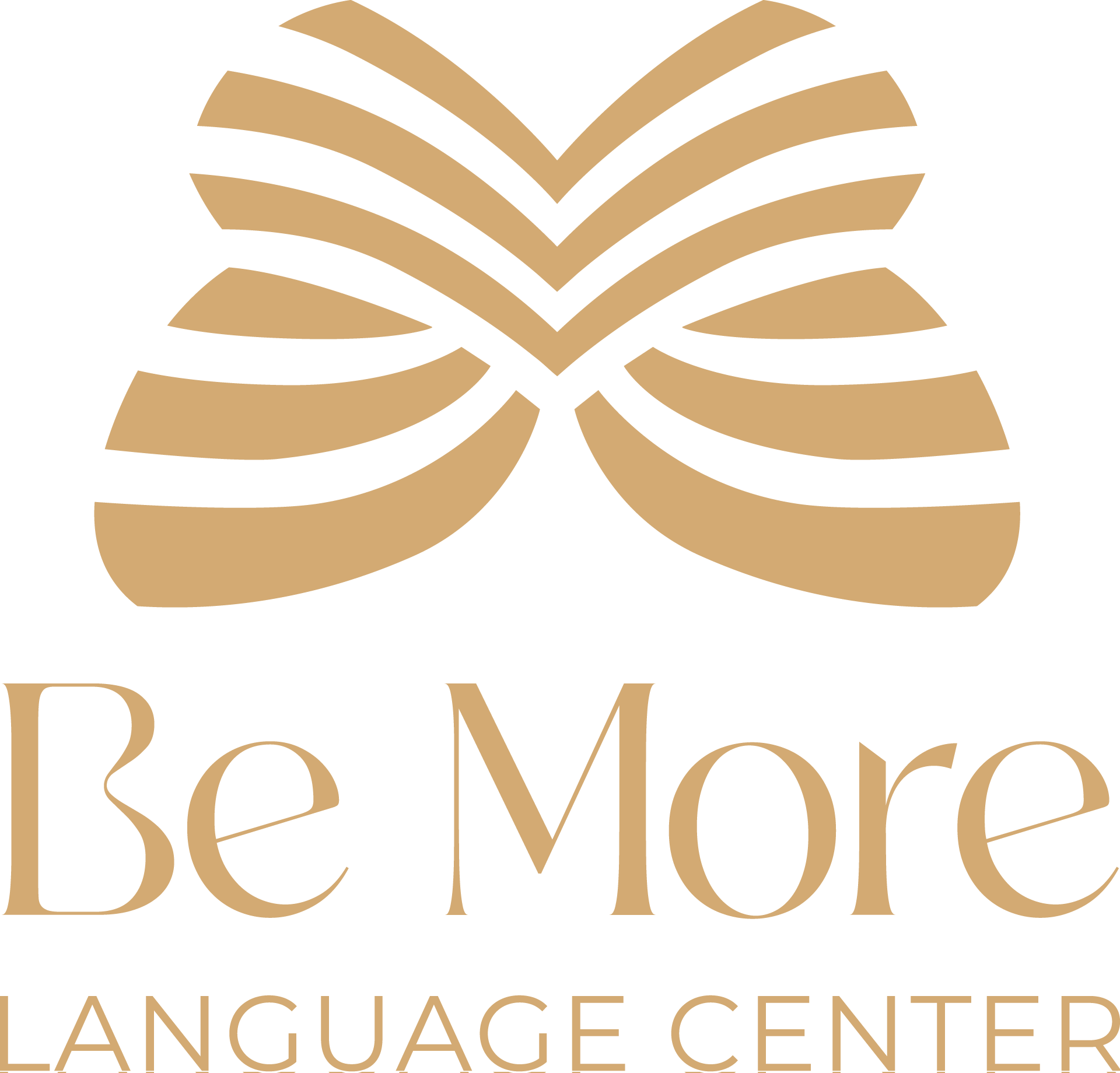 BE MORE Language Center Logo